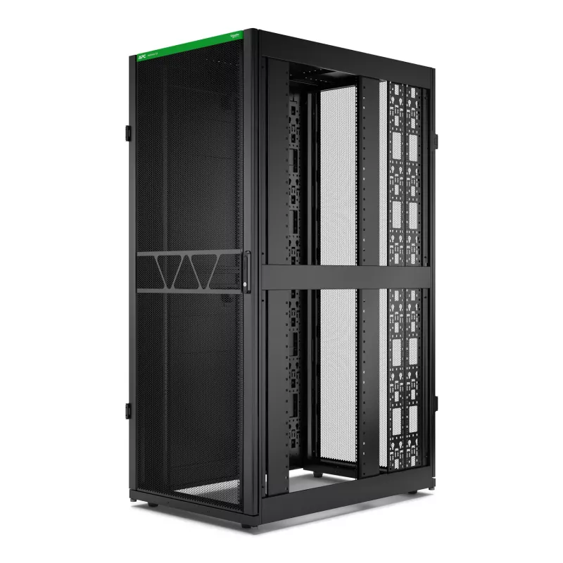 APC NetShelter SX Server Rack Gen 2, 42U, 1991H x 800W x 1200D mm, su šonais, juodas