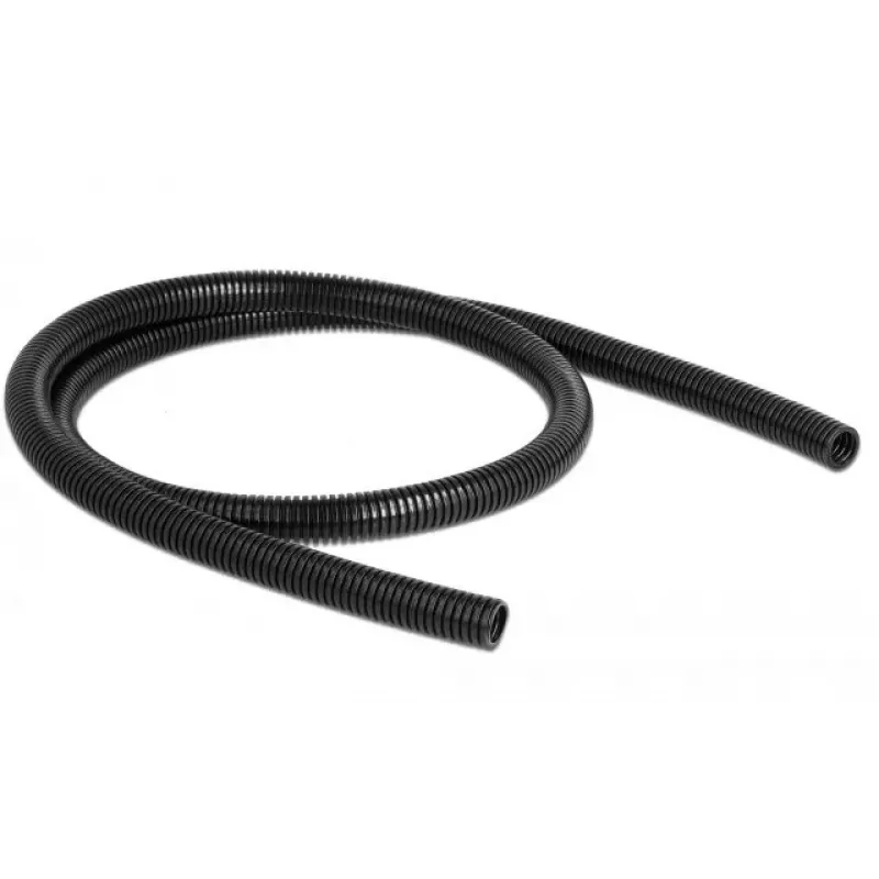 Kabelių apsauginis vamzdelis DeLOCK 60457 1 m x 13 mm juodas