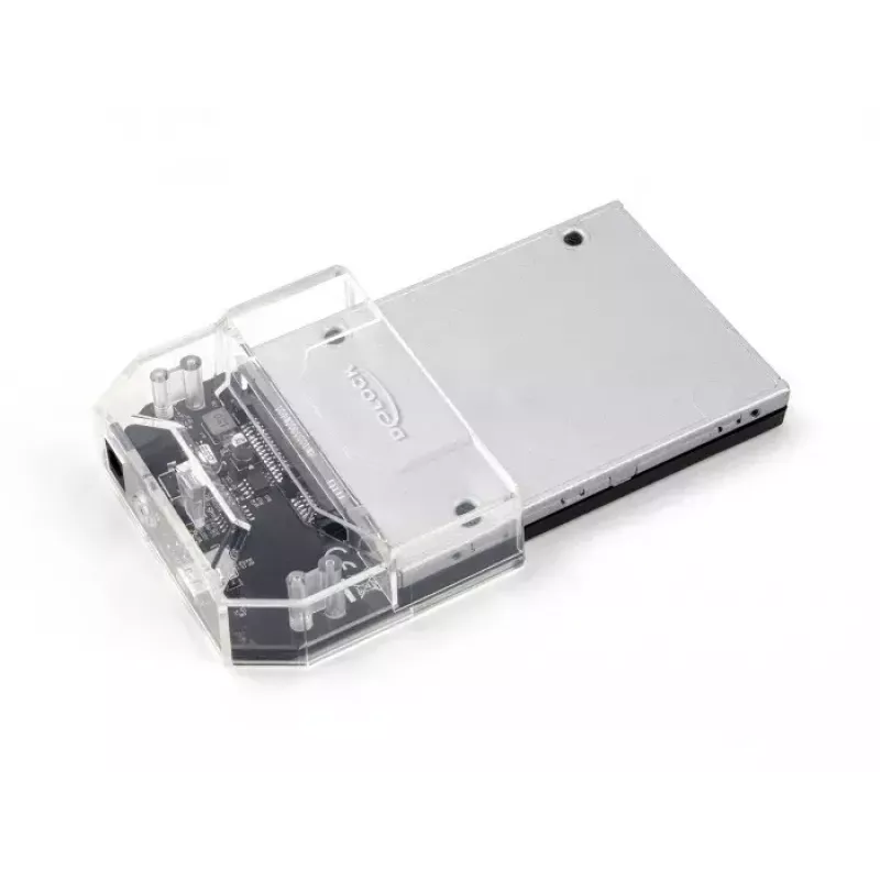 DeLOCK SuperSpeed USB prijungimo stotelė 2,5 colio SATA HDD SSD juoda