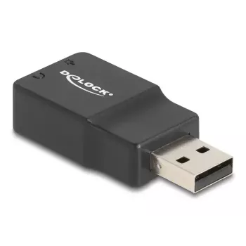 DeLOCK išorinė USB garso plokštė DeLOCK 66634 USB-A į 2 x 3,5 mm