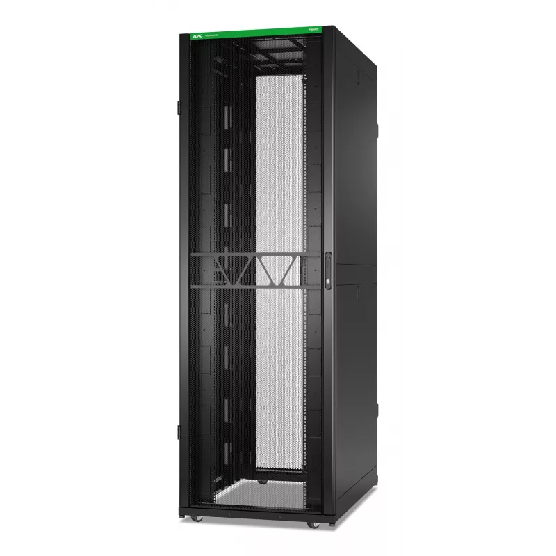 APC NetShelter SX, serverių spintos korpusas, 2-os kartos, 52U, 2436H x 800W x 1200D mm, su šonais, juodas