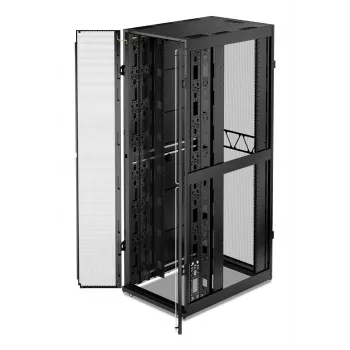 APC NetShelter SX, serverių spintos korpusas, 2-os kartos, 52U, 2436H x 800W x 1200D mm, su šonais, juodas