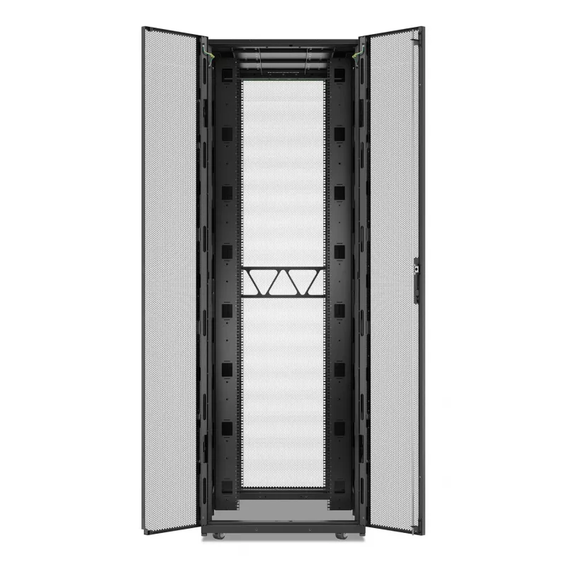 APC NetShelter SX, serverių spintos korpusas, 2-os kartos, 52U, 2436H x 800W x 1200D mm, su šonais, juodas