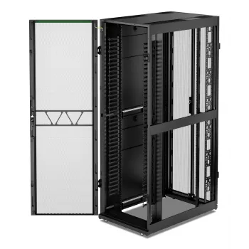 APC NetShelter SX, tinklo įrangos spinta, 48U, 2258A x 750P x 1200G mm, su šonais, juoda