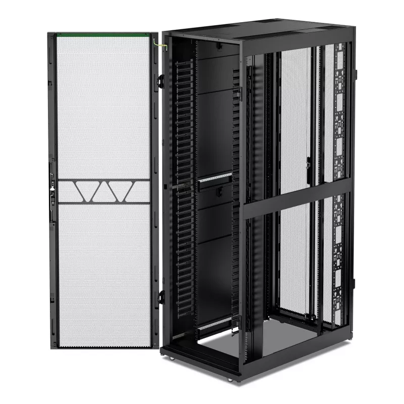 APC NetShelter SX, tinklo įrangos spinta, 48U, 2258A x 750P x 1200G mm, su šonais, juoda
