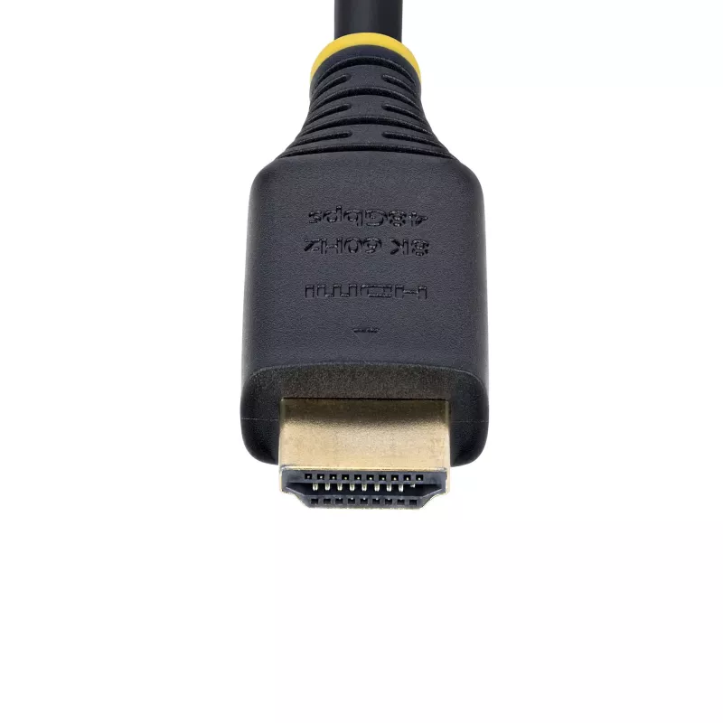 StarTech.com 1 m (3 pėd.) sertifikuotas itin didelės spartos HDMI laidas, 8K 60 Hz / 4K 120 Hz, HDMI 2.1 laidas su HDR10+ / eARC, 48 Gbps, 8K HDMI laidas monitoriui / televizoriui / ekranui, lankstus TPE apvalkalas