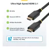 StarTech.com 1 m (3 pėd.) sertifikuotas itin didelės spartos HDMI laidas, 8K 60 Hz / 4K 120 Hz, HDMI 2.1 laidas su HDR10+ / eARC, 48 Gbps, 8K HDMI laidas monitoriui / televizoriui / ekranui, lankstus TPE apvalkalas
