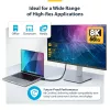 StarTech.com 1 m (3 pėd.) sertifikuotas itin didelės spartos HDMI laidas, 8K 60 Hz / 4K 120 Hz, HDMI 2.1 laidas su HDR10+ / eARC, 48 Gbps, 8K HDMI laidas monitoriui / televizoriui / ekranui, lankstus TPE apvalkalas