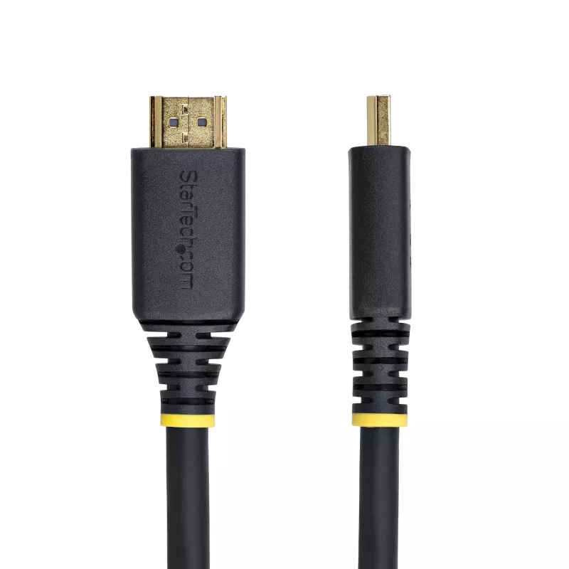 StarTech.com 5m (16ft) sertifikuotas itin didelės spartos HDMI laidas, 8K 60Hz/4K 120Hz, HDMI 2.1 laidas su HDR10+ / eARC, 48Gbps, 8K HDMI laidas monitoriui/TV/ekranui, lankstus TPE apvalkalas
