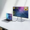 StarTech.com 2 m (6 pėd.) sertifikuotas ypač didelės spartos HDMI laidas, 8K 60 Hz / 4K 120 Hz, HDMI 2.1 laidas su HDR10+ / eARC, 48 Gbps, 8K HDMI laidas monitoriui / televizoriui / ekranui, lankstus TPE apvalkalas