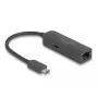 DeLOCK USB-C adapteris 2.5 Gigabit LAN Power Delivery 100W