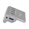 DeLOCK 64181 USB šakotuvas 3.2 Gen 2 Type-A 10000 Mbit/s Pilka