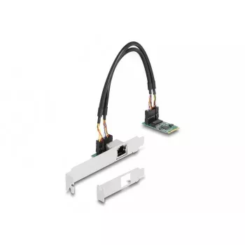 DeLOCK 95272 vidinė tinklo plokštė 2500 Mbit/s laidinis M.2 Ethernet