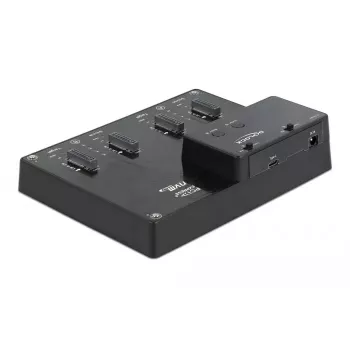 Doko stotelė DeLOCK 64124 USB 3.2 Gen 2 Type-C Juoda SSD M.2