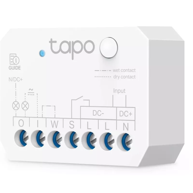 TP-Link TAPO S110E(UN) išmaniųjų namų pavara Perjungimo pavara 7 kanalų