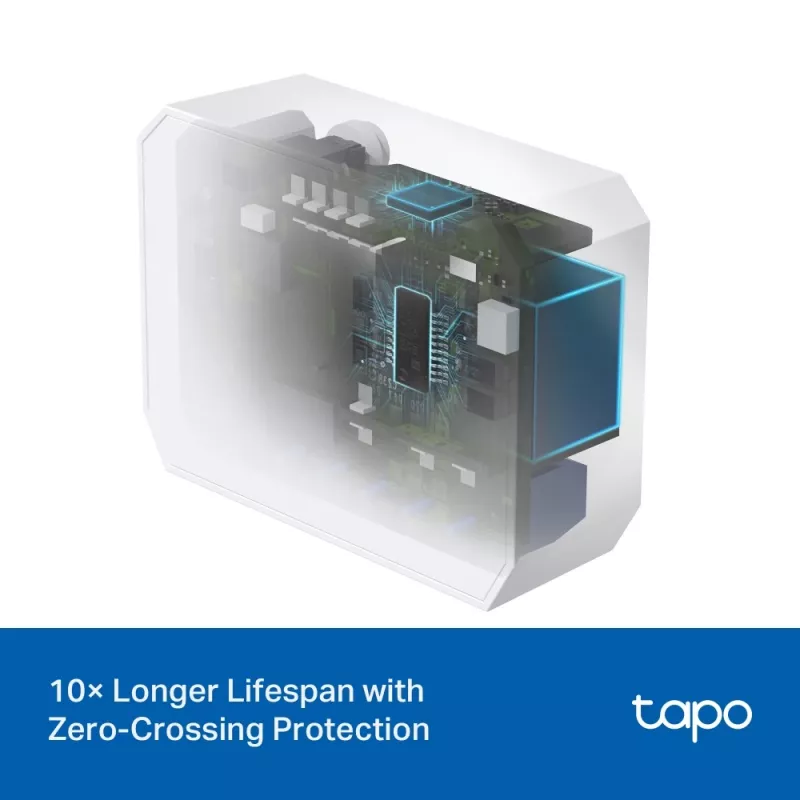 TP-Link TAPO S110E(UN) išmaniųjų namų pavara Perjungimo pavara 7 kanalų