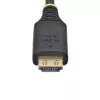 StarTech.com 1 m (3 pėd.) didelės spartos HDMI kabelis su sukibimo jungtimis, 4K 60 Hz / 1440p 144 Hz, HDR10 / HDCP 2.2 / ARC, 18 Gb/s, UHD HDMI laidas televizoriui / monitoriui / ekranui, TPE apvalkalas