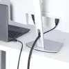 StarTech.com 50 cm (1,6 pėdos) didelės spartos HDMI laidas su fiksuojančiomis jungtimis, 4K 60 Hz / 1440p 144 Hz, HDR10 / HDCP 2.2 / ARC, 18 Gbps, UHD HDMI laidas televizoriui / monitoriui / ekranui, TPE apvalkalas