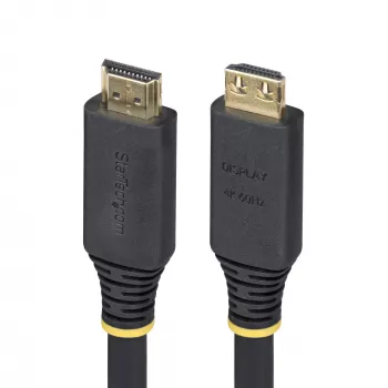 StarTech.com 10m (33ft) aktyvus didelės spartos HDMI laidas su sugriebiančiomis jungtimis, 4K 60Hz/1440p 144Hz, HDR10/HDCP 2.2/ARC, 18Gbps, UHD HDMI laidas televizoriui/monitoriui/ekranui, TPE apvalkalas