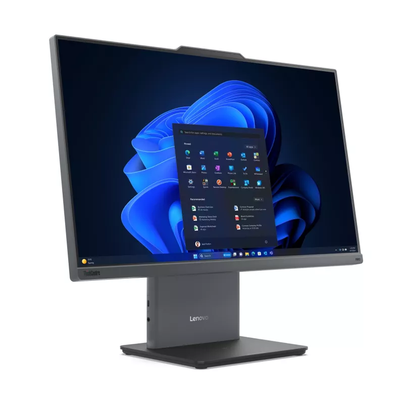 „All-in-One“ kompiuteris „Lenovo ThinkCentre neo 50a 24 Gen 5 Intel Core i5-13420H 23.8 colių FHD IPS 16 GB DDR5 512 GB SSD Windows 11 Pro pilkas