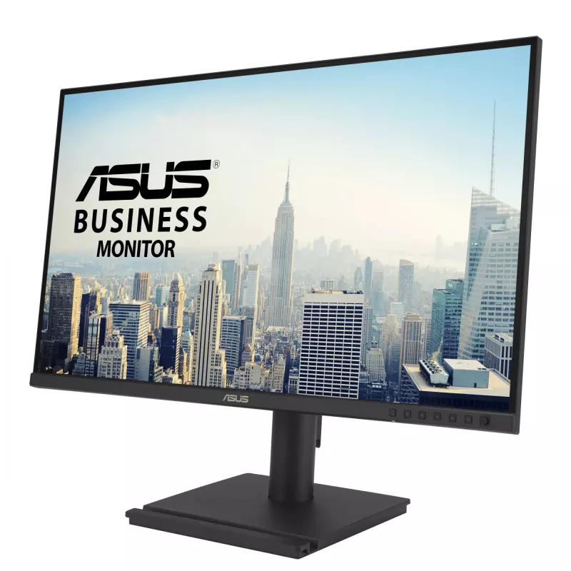 27 colių ASUS BE27ACGN Quad HD (2560×1440) IPS LCD monitorius, 5 ms, 350 cd/m², USB-C, USB 3.2 šakotuvas, garsiakalbiai, VESA, reguliuojamas aukštis