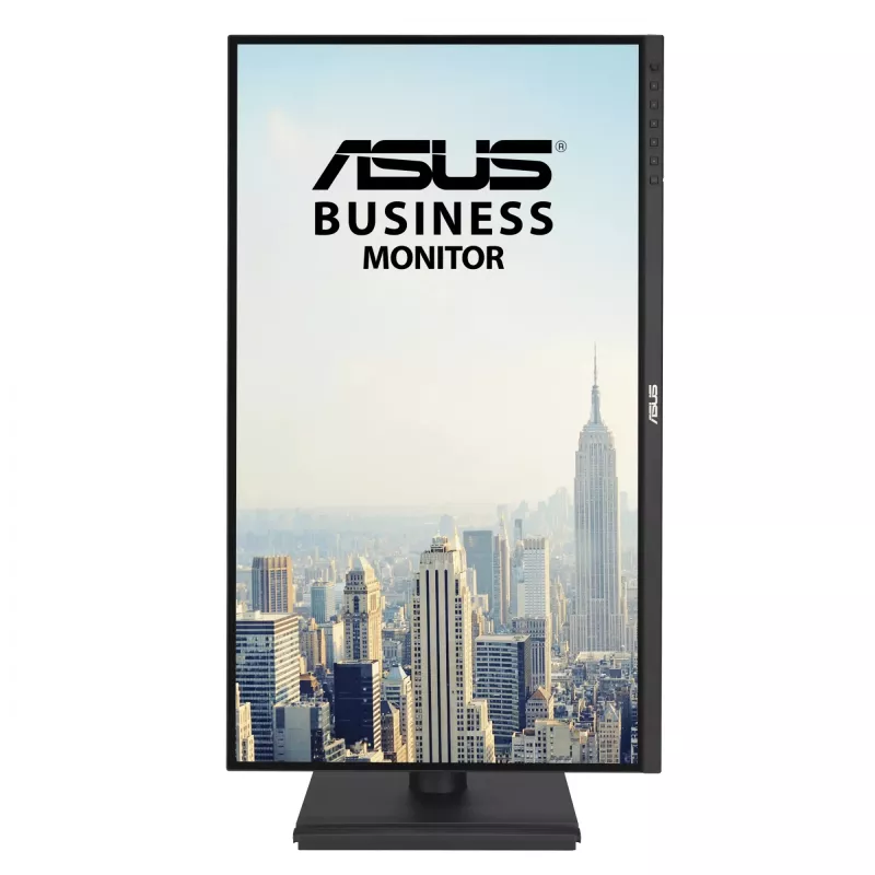 27 colių ASUS BE27ACGN Quad HD (2560×1440) IPS LCD monitorius, 5 ms, 350 cd/m², USB-C, USB 3.2 šakotuvas, garsiakalbiai, VESA, reguliuojamas aukštis