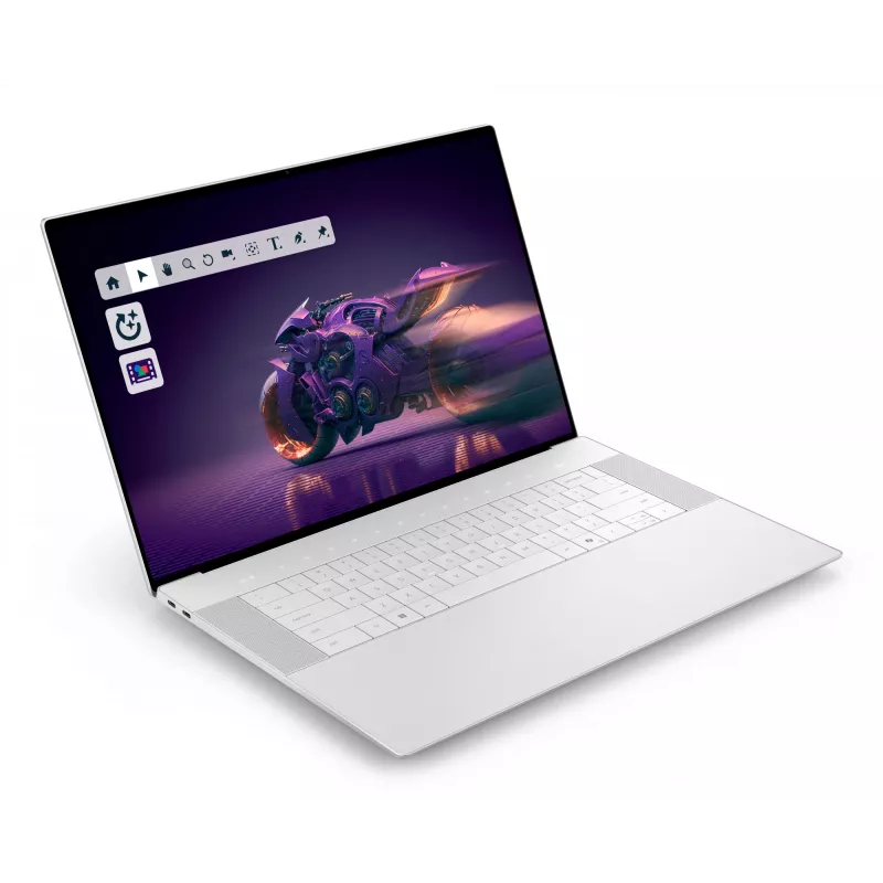 DELL 16 Premium DA16250 Intel Core Ultra 9 285H Nešiojamasis kompiuteris 41,4 cm (16,3 colio) Jutiklinis ekranas 4K Ultra HD 32 GB LPDDR5x-SDRAM 1 TB SSD NVIDIA GeForce RTX 5070 Wi-Fi 7 (802.11be) Windows 11 Pro Vokiška Platina