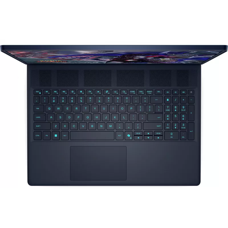 Alienware AC16251 Intel Core Ultra 9 275HX Nešiojamasis kompiuteris 40.6 cm (16 colių) WQXGA 64 GB DDR5-SDRAM 4 TB SSD NVIDIA GeForce RTX 5070 Wi-Fi 7 (802.11be) Windows 11 Home Vokiečių Indigo