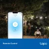 Išmanusis kištukas TP-Link Tapo P410M — lauko Wi‑Fi lizdas, 3680 W, 200–250 V, juodas