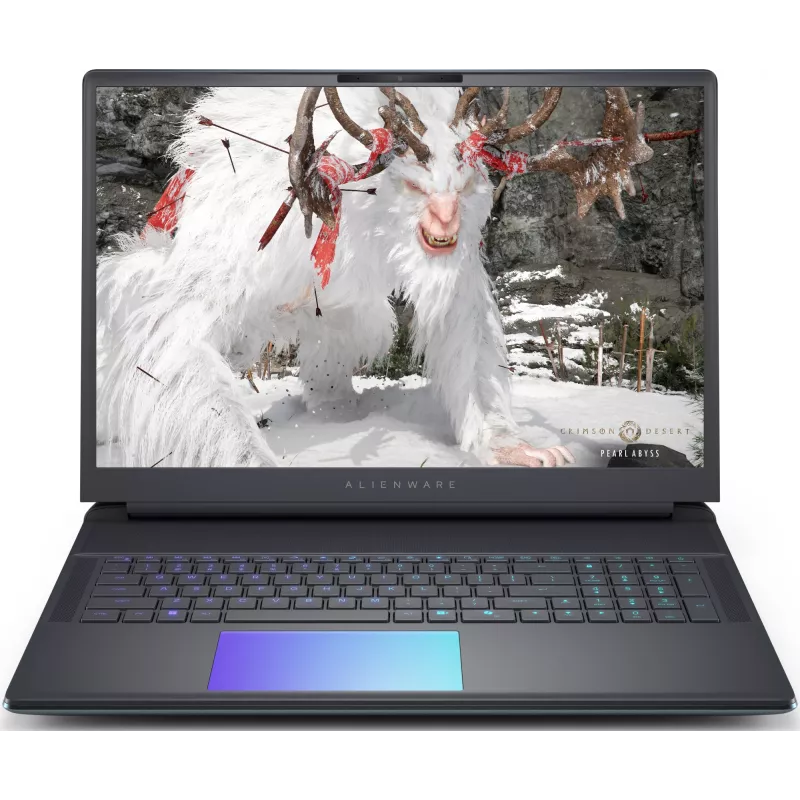 „Alienware AA18250“ nešiojamasis kompiuteris su „Intel Core Ultra 9 275HX“, 45,7 cm (18 colių) WQXGA ekranu, 64 GB DDR5-SDRAM, 2 TB SSD, „NVIDIA GeForce RTX 5090“, „Wi-Fi 7“ (802.11be), „Windows 11 Home“, vokiška klaviatūra, juodos spalvos
