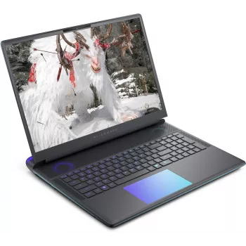„Alienware AA18250“ nešiojamasis kompiuteris su „Intel Core Ultra 9 275HX“, 45,7 cm (18 colių) WQXGA ekranu, 64 GB DDR5-SDRAM, 2 TB SSD, „NVIDIA GeForce RTX 5090“, „Wi-Fi 7“ (802.11be), „Windows 11 Home“, vokiška klaviatūra, juodos spalvos