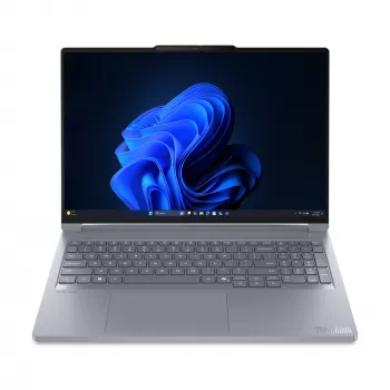 Lenovo ThinkBook 16p G6 IAX Intel Core Ultra 7 255HX Nešiojamasis kompiuteris 40.6 cm (16 col.) WQXGA 32 GB DDR5-SDRAM 1 TB SSD NVIDIA GeForce RTX 5060 Wi-Fi 7 (802.11be) Windows 11 Pro German Pilka
