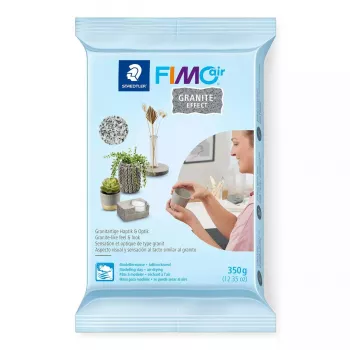 Modeliavimo molis Staedtler FIMOair Granite Effect 350 g Pilkas
