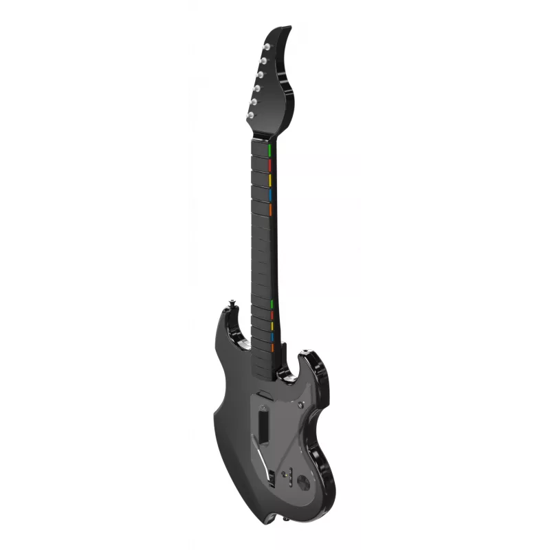 Gitaros valdiklis PDP Riffmaster juoda pilka belaidė PC PS4 PS5 36 val. baterija