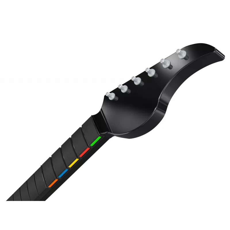 Gitaros valdiklis PDP Riffmaster juoda pilka belaidė PC PS4 PS5 36 val. baterija