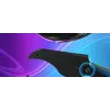 Gitaros valdiklis PDP Riffmaster juoda pilka belaidė PC PS4 PS5 36 val. baterija