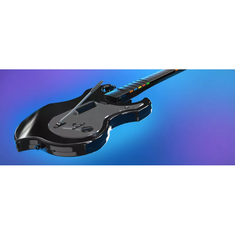 Gitaros valdiklis PDP Riffmaster juoda pilka belaidė PC PS4 PS5 36 val. baterija
