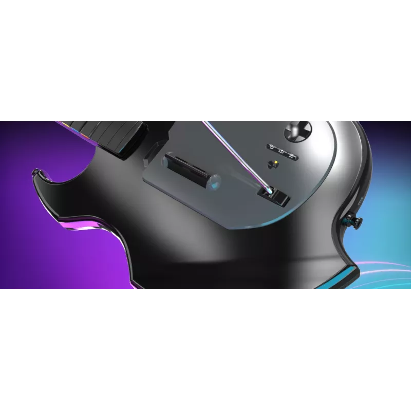 PDP Riffmaster juoda, pilka gitara Analoginė / Skaitmeninė PC, Xbox One, Xbox Series S, Xbox Series X