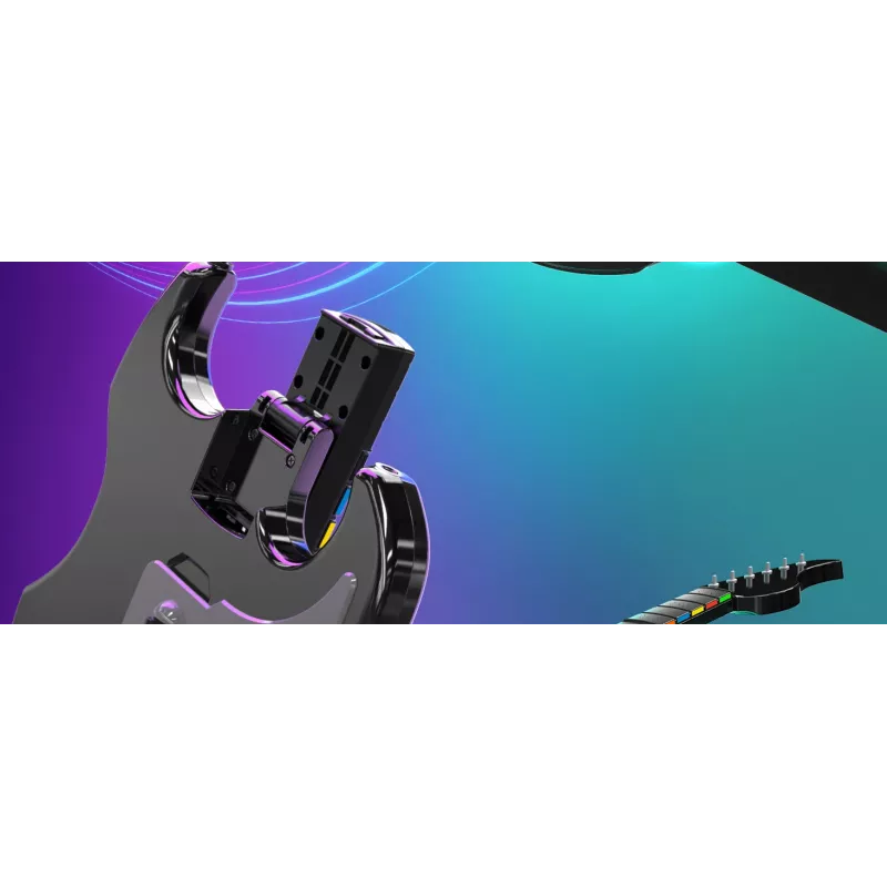 PDP Riffmaster juoda, pilka gitara Analoginė / Skaitmeninė PC, Xbox One, Xbox Series S, Xbox Series X