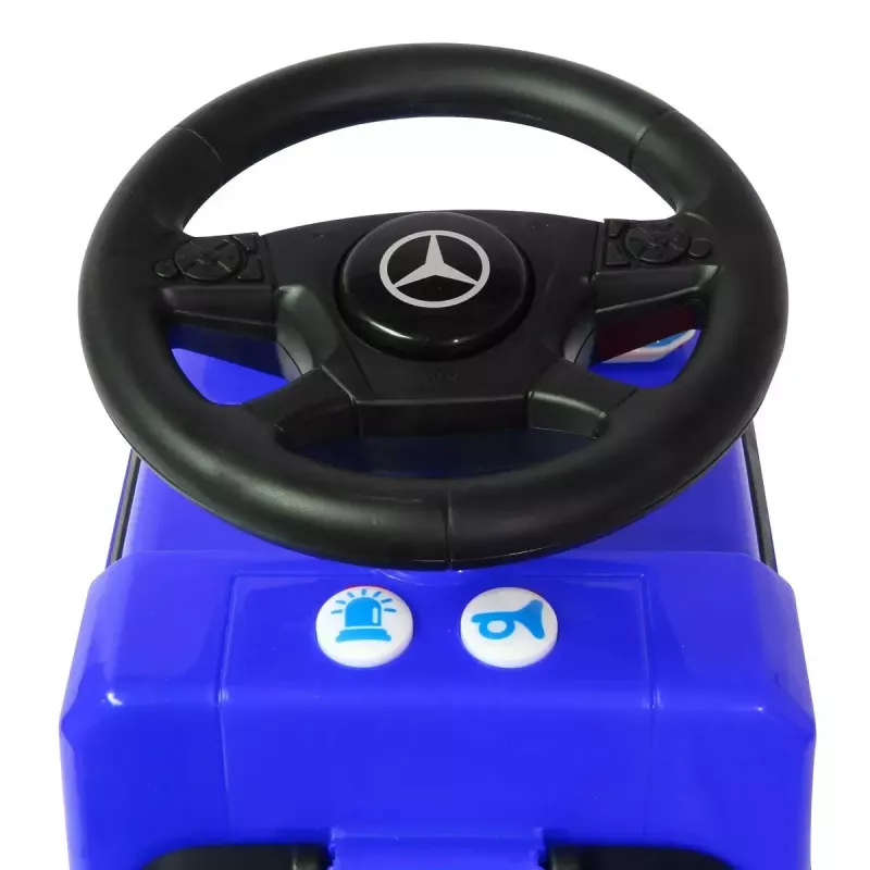 Važinėjama mašinėlė Jamara Mercedes-Benz Antos Police 4 ratai šviesos efektai