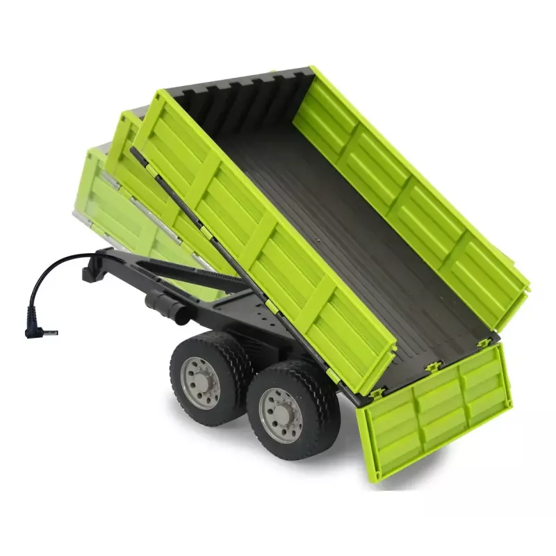 Trasos dalis Jamara Tipper šviesiai žalia, skirta RC-Traktor 1:16, juoda/žalia, 0,41 kg