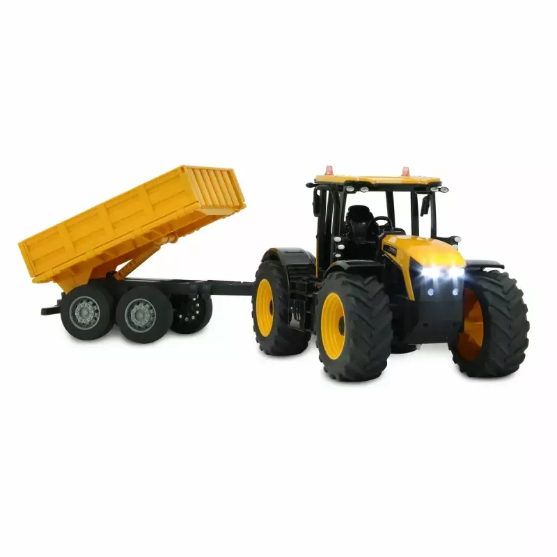 Traktorius Jamara JCB Fastrac 1:24 elektrinis variklis RC modelis vaikams