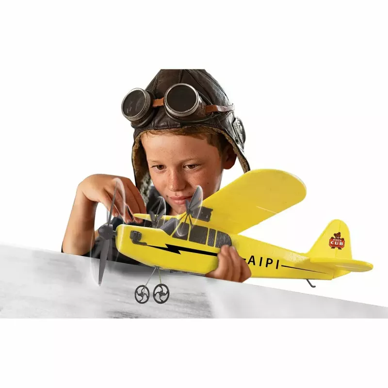 Lėktuvas Jamara Piper J3-CUB elektrinis variklis 150 mAh 106 g