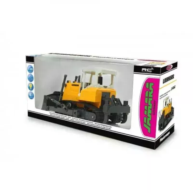 Bulldozer Jamara Liebherr radijo bangomis valdomas modelis su elektriniu varikliu 1:20