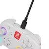 PDP Afterglow Wave baltas žaidimų pultas analoginis / skaitmeninis Nintendo Switch, Nintendo Switch OLED