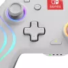 PDP Afterglow Wave baltas žaidimų pultas analoginis / skaitmeninis Nintendo Switch, Nintendo Switch OLED