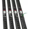 Maitinimo paskirstymo įrenginys APC NetShelter 9000 PDU 24 kintamosios srovės lizdai (C13/C15/C19/C21), NEMA L6-20P, 200–208 V, 20 A, vertikalus 0U, juodas