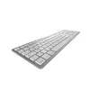 CHERRY KW 9100 plonas FOR MAC klaviatūra universali USB + Bluetooth QWERTY anglų sidabrinė