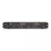 KVM komutatorius Belkin Universal 2nd Gen — 2 prievadų saugus KVM, HDMI/DisplayPort, 4K@60Hz, USB klaviatūra / pelė, juodas, montuojamas ant stovo