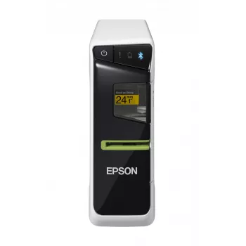 Epson LabelWorks LW-600P (žemyninio ir JK tipo kintamosios srovės adapteris), terminis perkėlimas, 180 x 180 DPI, 15 mm/sek, laidinis ir belaidis, juoda, pilka